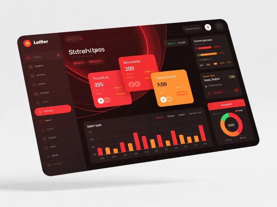 开奖结果查询数据面板示意图